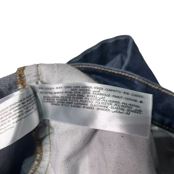 Ariat M4 Rebar Relaxed Boot Jeans Mens 32 X 32 Medium Wash Western Frayed Denim - Picture 8 of 9